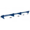 Снегозадержатель трубчатый универсальный Optima Plus, 3м, RAL 5005 - синий