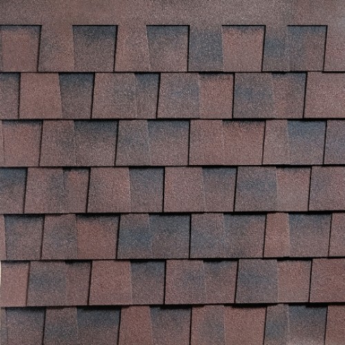 Гибкая черепица KATEPAL Mansion Бран, двухслойная (ламинированная), коричневый