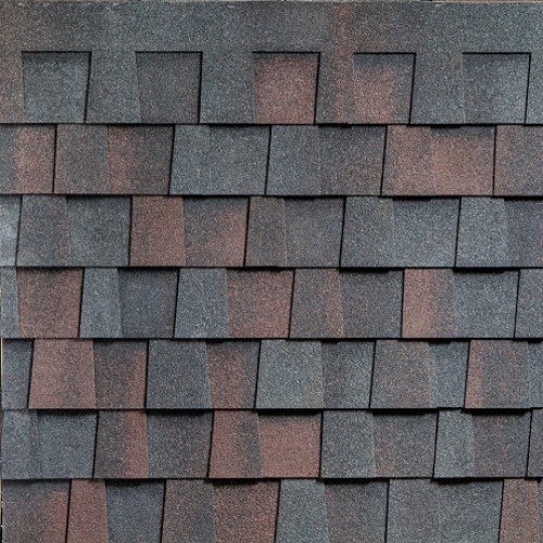 Гибкая черепица KATEPAL Mansion Довер, двухслойная (ламинированная), гавана