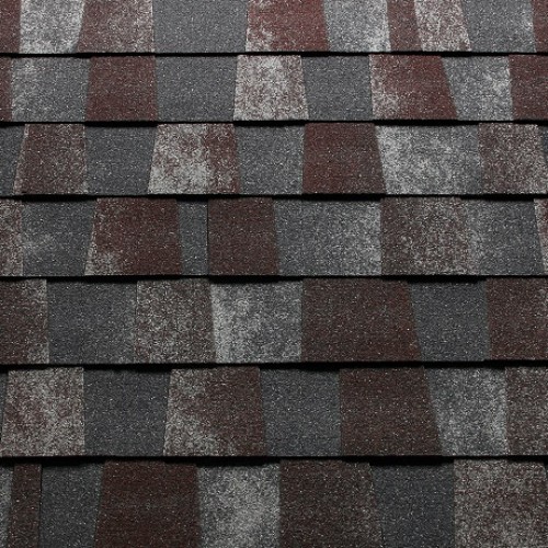 Гибкая черепица KATEPAL Mansion Эрандел, двухслойная (ламинированная), серо-коричневый