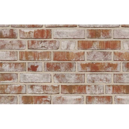 Фасадная плитка ручной формовки Roben Geestbrand Bunt-weiss NF14, 240*71*14 мм