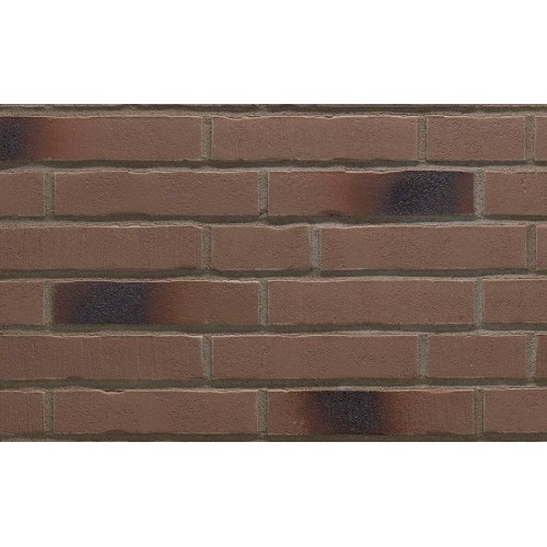 Клинкерная фасадная плитка Stroeher Handstrich 393 eisenasche шероховатая, 240*52*14 мм