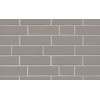 Клинкерная фасадная плитка Roben Faro Grau nuanciert glatt NF14, 240*71*14 мм