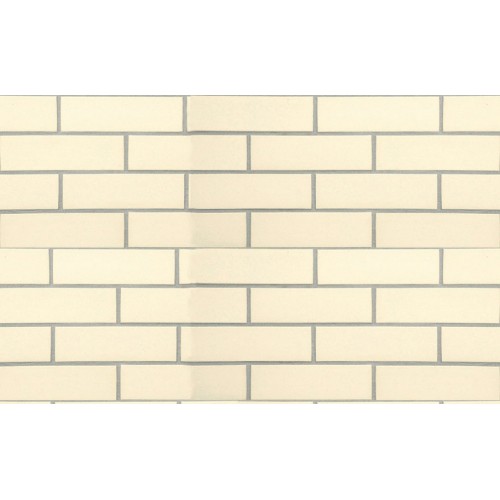 Клинкерная фасадная плитка Stroeher Keravette Chromatic 140 weiss гладкая NF11, 240*71*11 мм