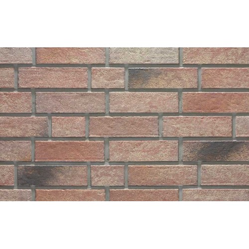 Клинкерная фасадная плитка Stroeher Zeitlos 357 backstein рельефная NF14, 240*71*14 мм
