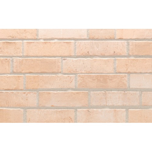 Клинкерная фасадная плитка Stroeher Kontur EG 470 beige engobiert рельефная, 240*52*12 мм