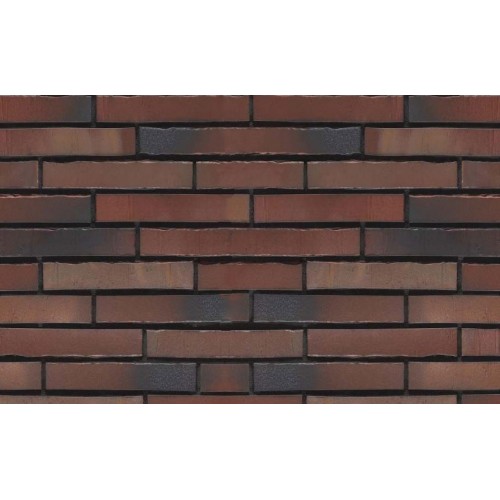 Клинкерная фасадная плитка Stroeher Glanzstueck № 2 рельефная, 440*52*14 мм