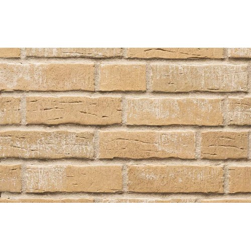 Клинкерная фасадная плитка Stroeher Steinlinge 371 silberbeige рельефная NF14, 240*71*14 мм