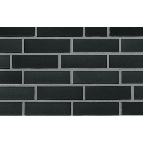 Клинкерная фасадная плитка Roben Faro Schwarz nuanciert glatt NF9, 240*71*9 мм