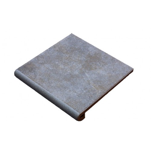 Клинкерная ступень-флорентинер Gres Aragon Mytho Acero, 330*325*18(53) мм