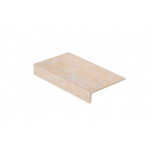 Клинкерная ступень прямоугольная Stroeher Keraplatte Roccia 833 corda, 294x175х52x10 мм