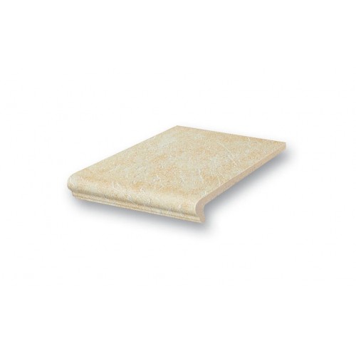 Клинкерная ступень флорентинер Stroeher Keraplatte Roccia 833 corda, 340x294x12 мм