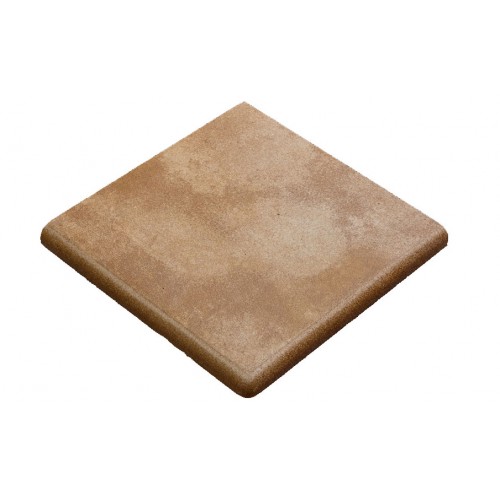 Клинкерная угловая ступень-флорентинер Gres Aragon Mytho Tierra, 330*330*18(53) мм