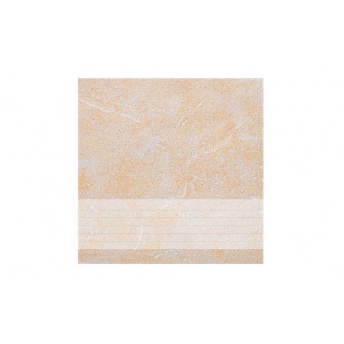 Клинкерная ступень с насечками Stroeher Keraplatte Roccia 833 corda, 300x294x10 мм