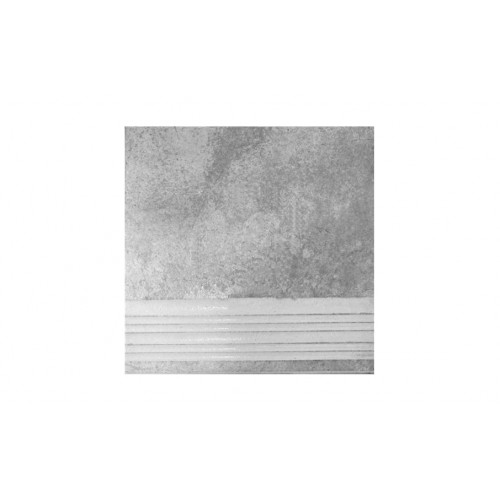 Клинкерная ступень с насечками Stroeher Keraplatte Aera 710 crio, 300x294x10 мм