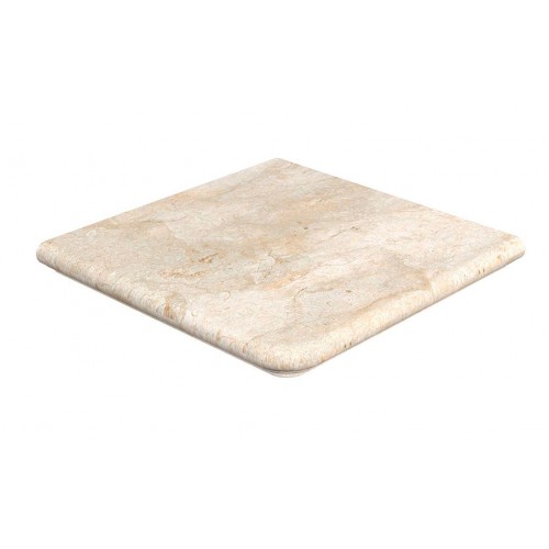 Клинкерная угловая ступень-флорентинер Gres Aragon Rocks Beige, 330*330*14(36) мм
