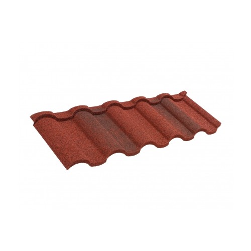 Композитная черепица LUXARD Roman гранат, 1330*430 мм