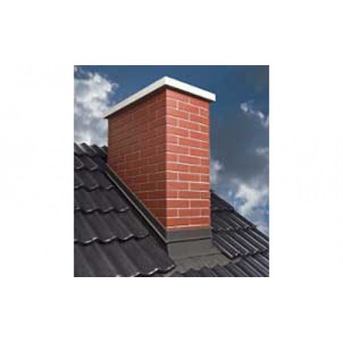 Оклад для каминных труб FAKRO GZK-AS 38 RAL 7022, 380*1000 мм