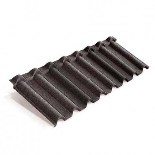 Композитная черепица METROTILE Gallo сланцево-серый, 1315 * 418 мм