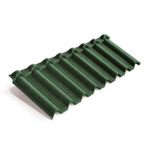 Композитная черепица METROTILE Gallo зеленый, 1315*418 мм