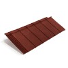 Композитная черепица METROTILE iPanel красный, 1340*430 мм