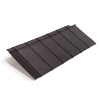 Композитная черепица METROTILE iPanel серый, 1340*430 мм