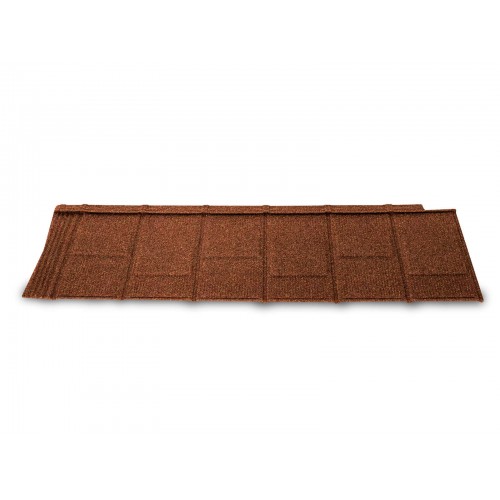 Композитная черепица METROTILE iShingle терракот, 1340*430 мм