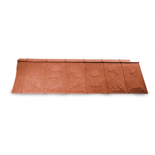 Композитная черепица METROTILE iSlate коралловый, 1340*430 мм