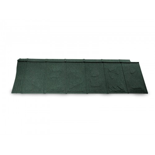 Композитная черепица METROTILE iSlate темно-зеленый, 1340*430 мм