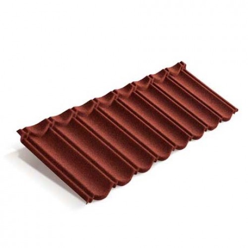 Композитная черепица METROTILE MetroBond красный, 1330*410 мм