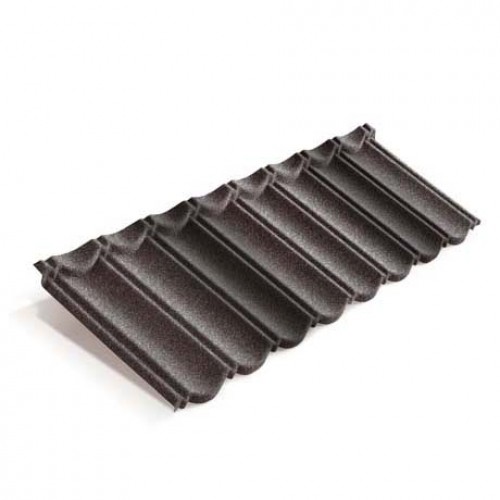 Композитная черепица METROTILE MetroBond сланцево-серый, 1330*410 мм