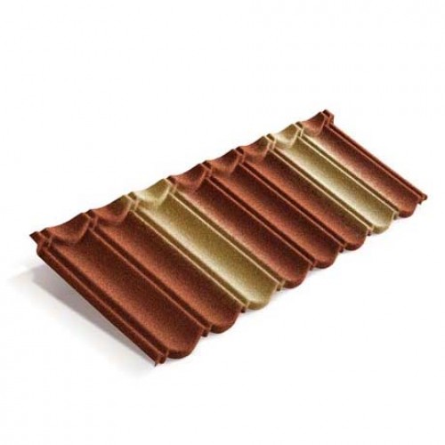 Композитная черепица METROTILE MetroBond терракотово-желтый, 1330*410 мм