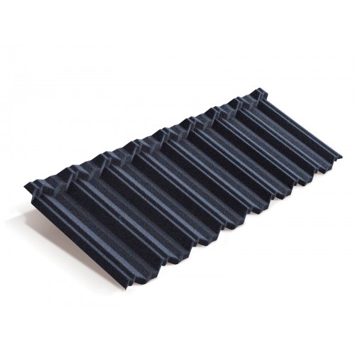 Композитная черепица METROTILE MetroClassic темно-синий, 1330*410 мм