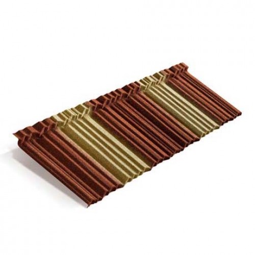 Композитная черепица METROTILE MetroShake II терракотово-желтый, 1330*410 мм