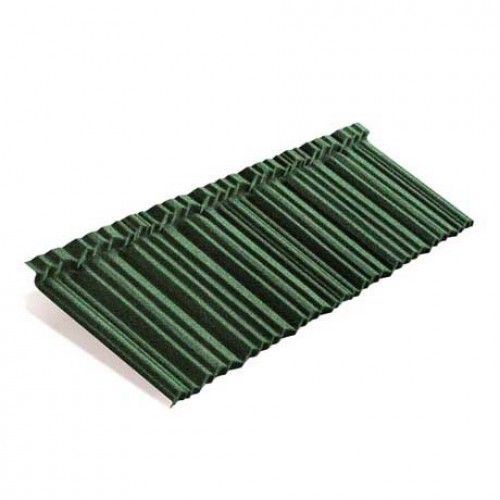 Композитная черепица METROTILE MetroShake II зеленый, 1330*410 мм
