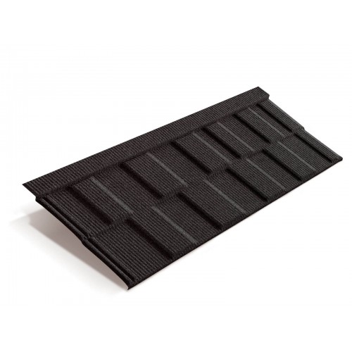 Композитная черепица METROTILE MetroViksen черный, 1330*410 мм