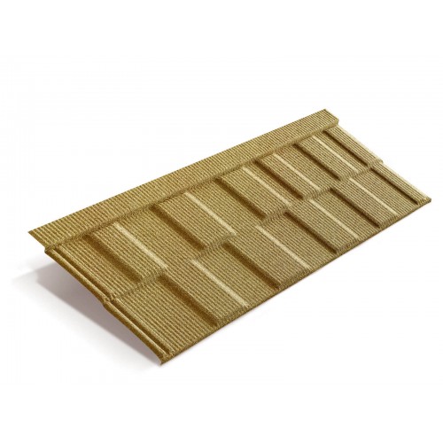 Композитная черепица METROTILE MetroViksen охра, 1330*410 мм