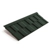 Композитная черепица METROTILE MetroViksen темно-зеленый, 1330*410 мм