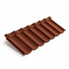 Композитная черепица METROTILE Mistral терракот, 1305*415 мм