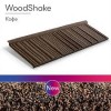 Композитная черепица METROTILE Woodshake кофе, 1330*410 мм
