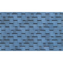 Гибкая черепица синяя