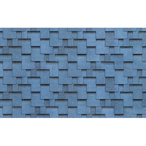 Гибкая черепица однослойная ТЕХНОНИКОЛЬ Фокстрот, Тёрн, 3 кв.м