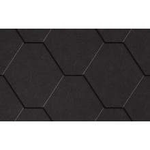 Гибкая черепица черная