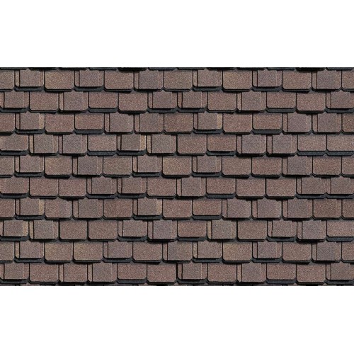 Трехслойная гибкая черепица ТЕХНОНИКОЛЬ SHINGLAS Континент Африка, 1,5 кв.м