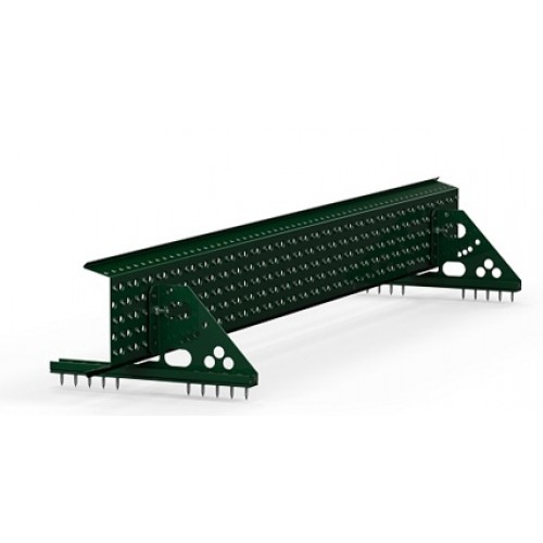 Снегозадержатель решетчатый ORIMA VLE2, 2,46м, RAL 6005 - зеленый мох