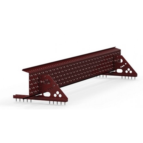 Снегозадержатель решетчатый ORIMA VLE5, 2,46м, RR 29 – красный