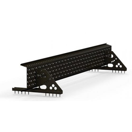 Снегозадержатель решетчатый ORIMA VLE5, 2,46м, RR 32 – темно-коричневый