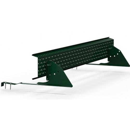 Снегозадержатель решетчатый ORIMA VLE8, 2,46м, RAL 6005 - зеленый мох