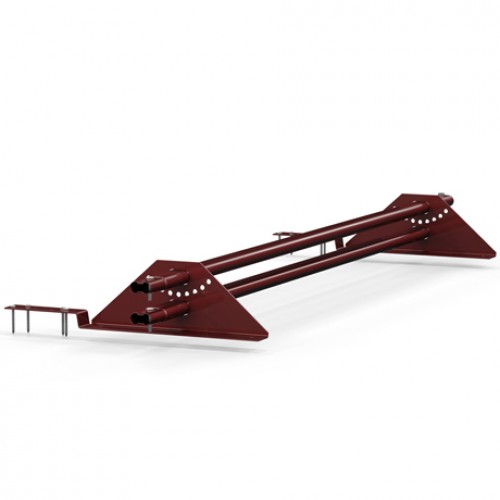 Снегозадержатель трубчатый ORIMA LE5, 3м, RR 29 – красный