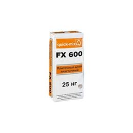 Эластичный плиточный клей quick-mix FX600, 25 кг